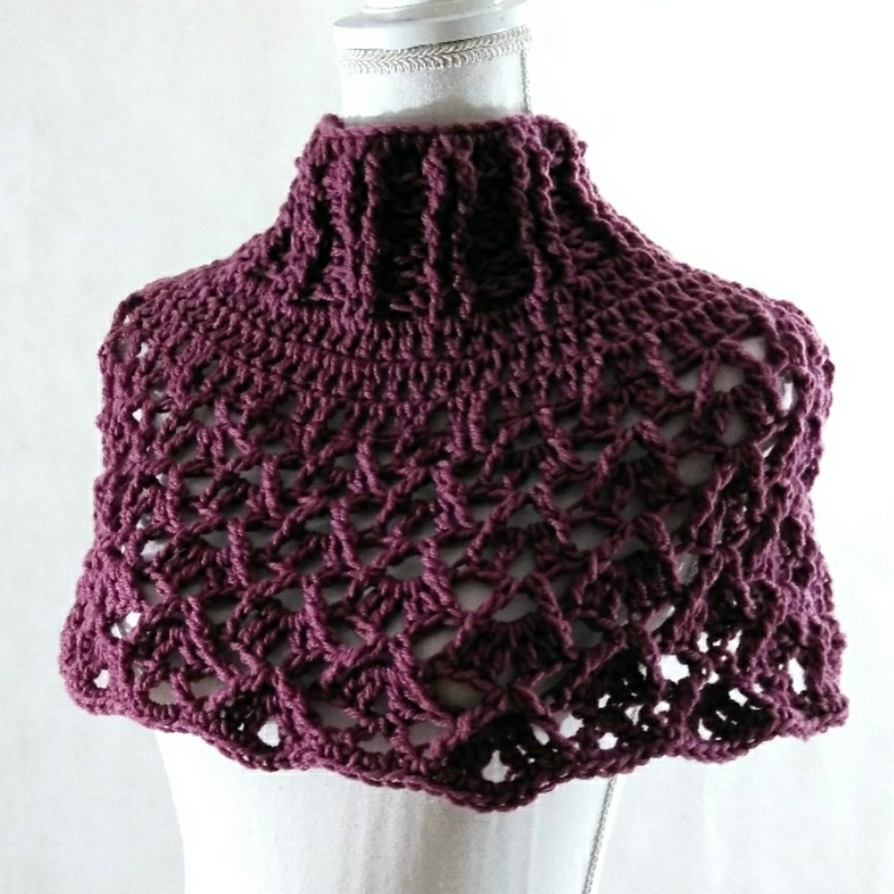 Cowl, Crochet, Handcrafted, Neck warmer - Picture 1 of 4